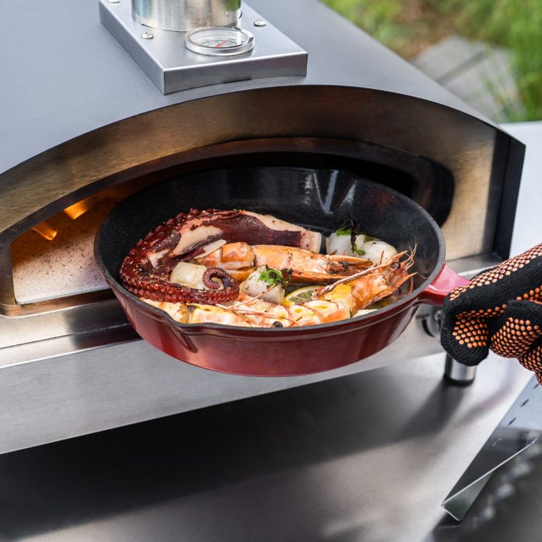 Forneza Forno 16 Inch Gas Pizza Oven With Accessories Bundle