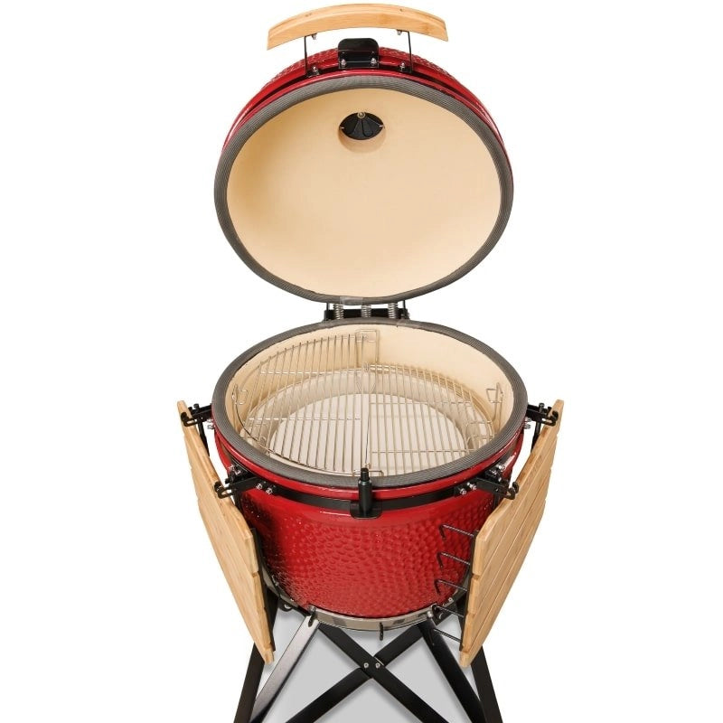Kamado Bono Grande Ceramic Grill 23″ Red