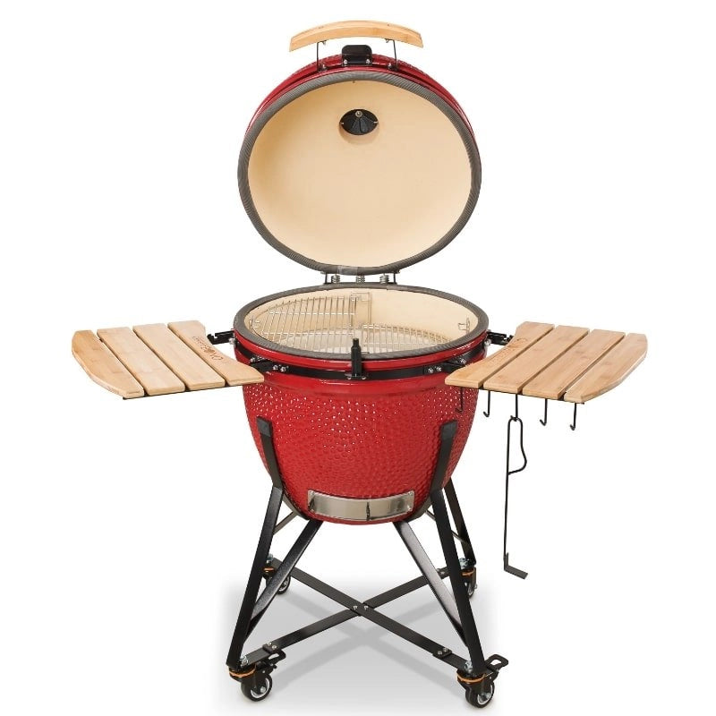 Kamado Bono Grande Ceramic Grill 23″ Red