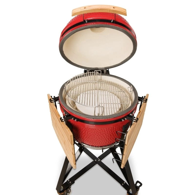 Kamado Bono Media Ceramic Grill 20″ Red