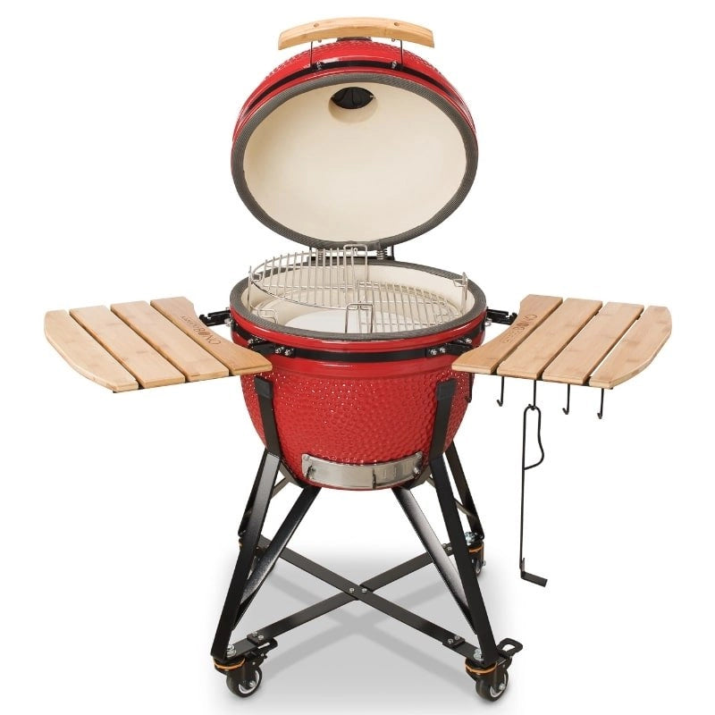 Kamado Bono Media Ceramic Grill 20″ Red