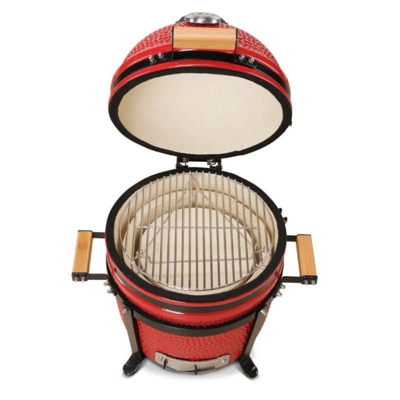 Kamado Bono Minimo Ceramic Grill 15 red