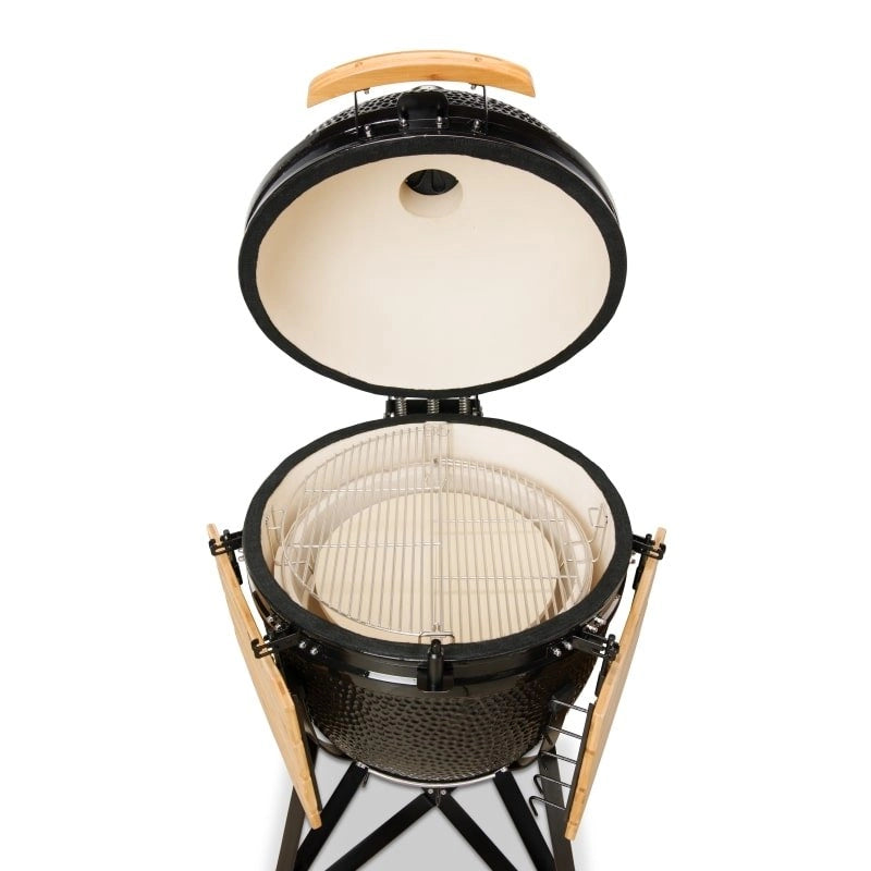 Kamado Bono Media Ceramic Grill 20″ Black