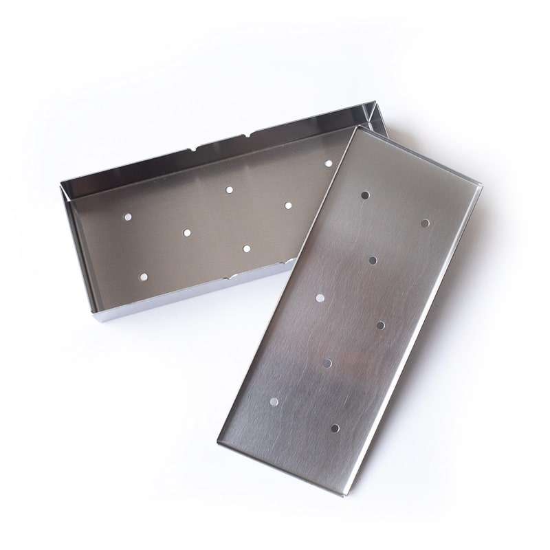 Texas Club Stainless Steel Smoking Box