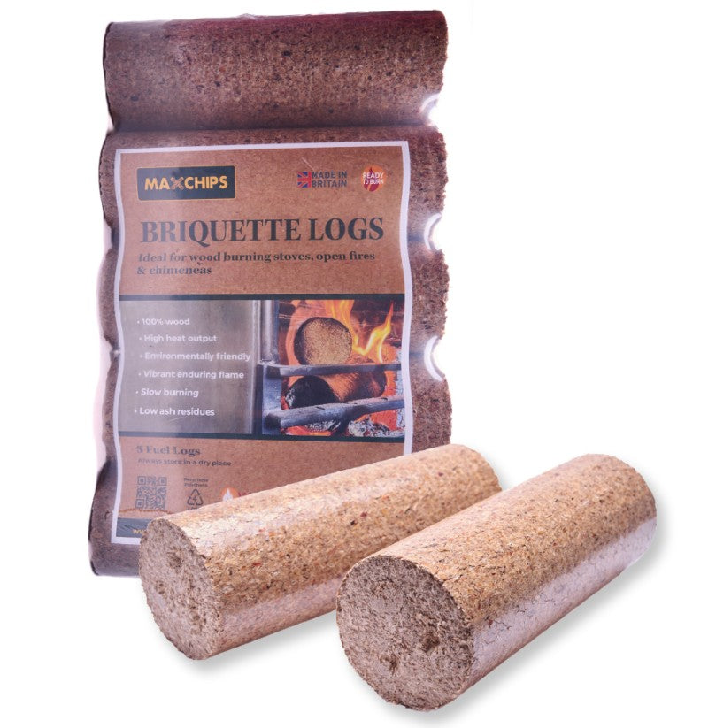 Handmade, High Energy Briquette Logs