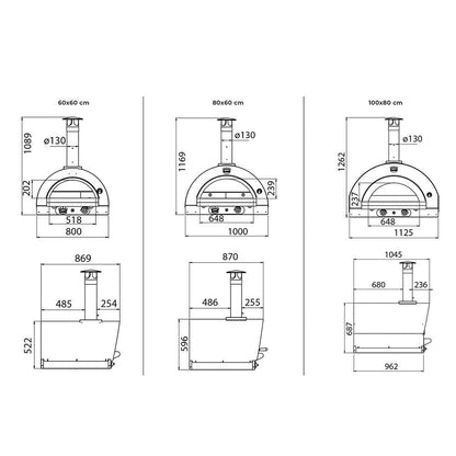 Clementi Original Dual Fuel Pizza Oven