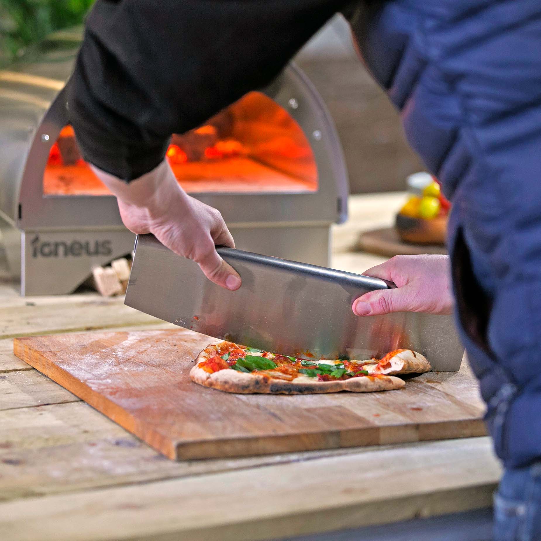 Pizza Rocker Cutter Rococo Igneus Pro Pizza Rocker Cutter – Vulcan Outdoor Living