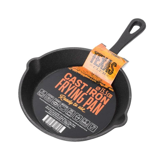 Texas Club Cast iron frying pan, 15.5cm