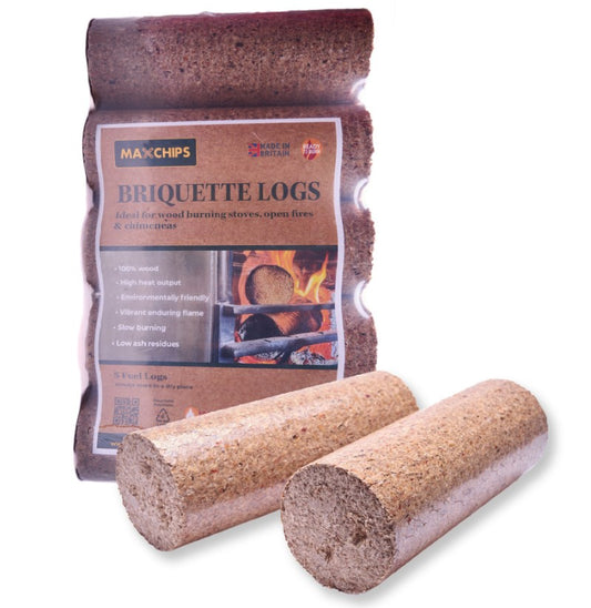 Handmade, High Energy Briquette Logs